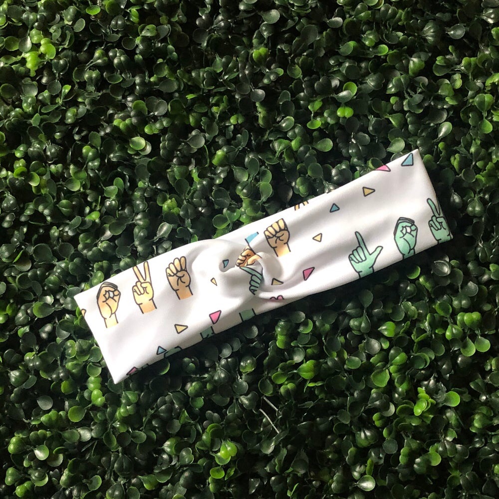asl headband